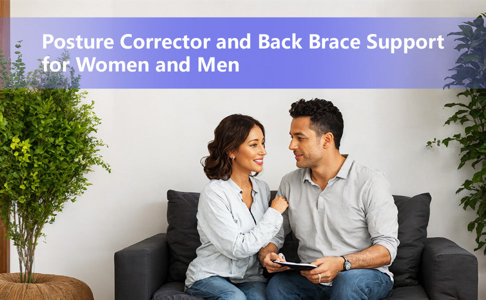FHOCSLO Back Brace Posture Corrector Women and Men, Adjustable Shoulders Straightener - Breathable Upper Lower Back Support Belt Strap for Relieve Pain, Hunchback and Scoliosis (Nude, S)