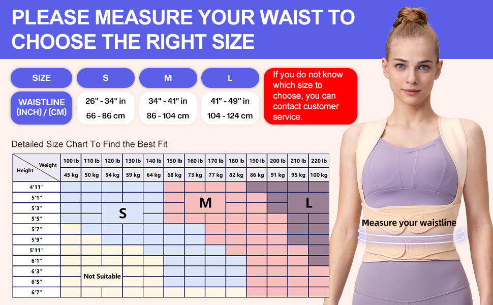 FHOCSLO Back Brace Posture Corrector Women and Men, Adjustable Shoulders Straightener - Breathable Upper Lower Back Support Belt Strap for Relieve Pain, Hunchback and Scoliosis (Nude, S)