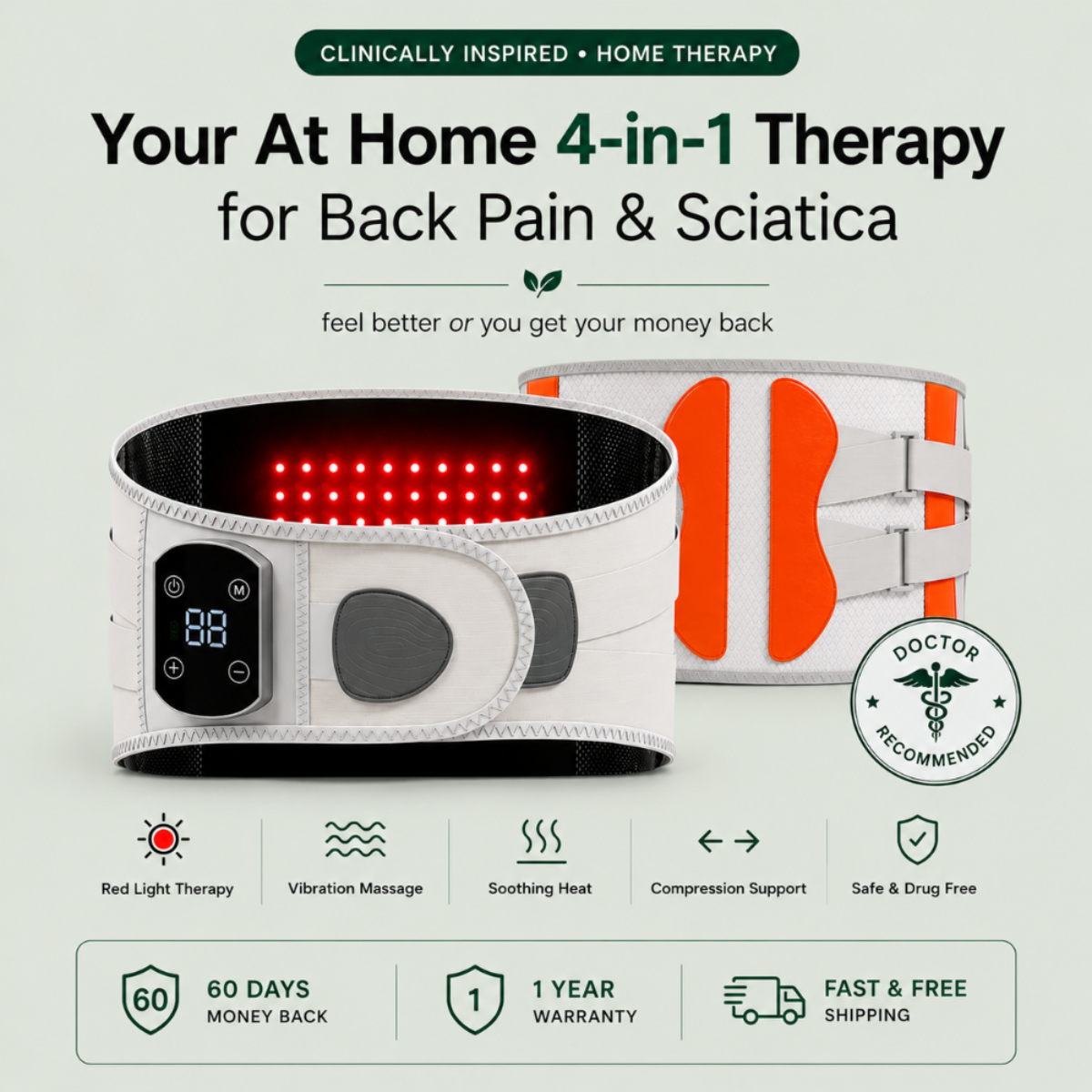 Healive Advanced Sciatica Relief Belt